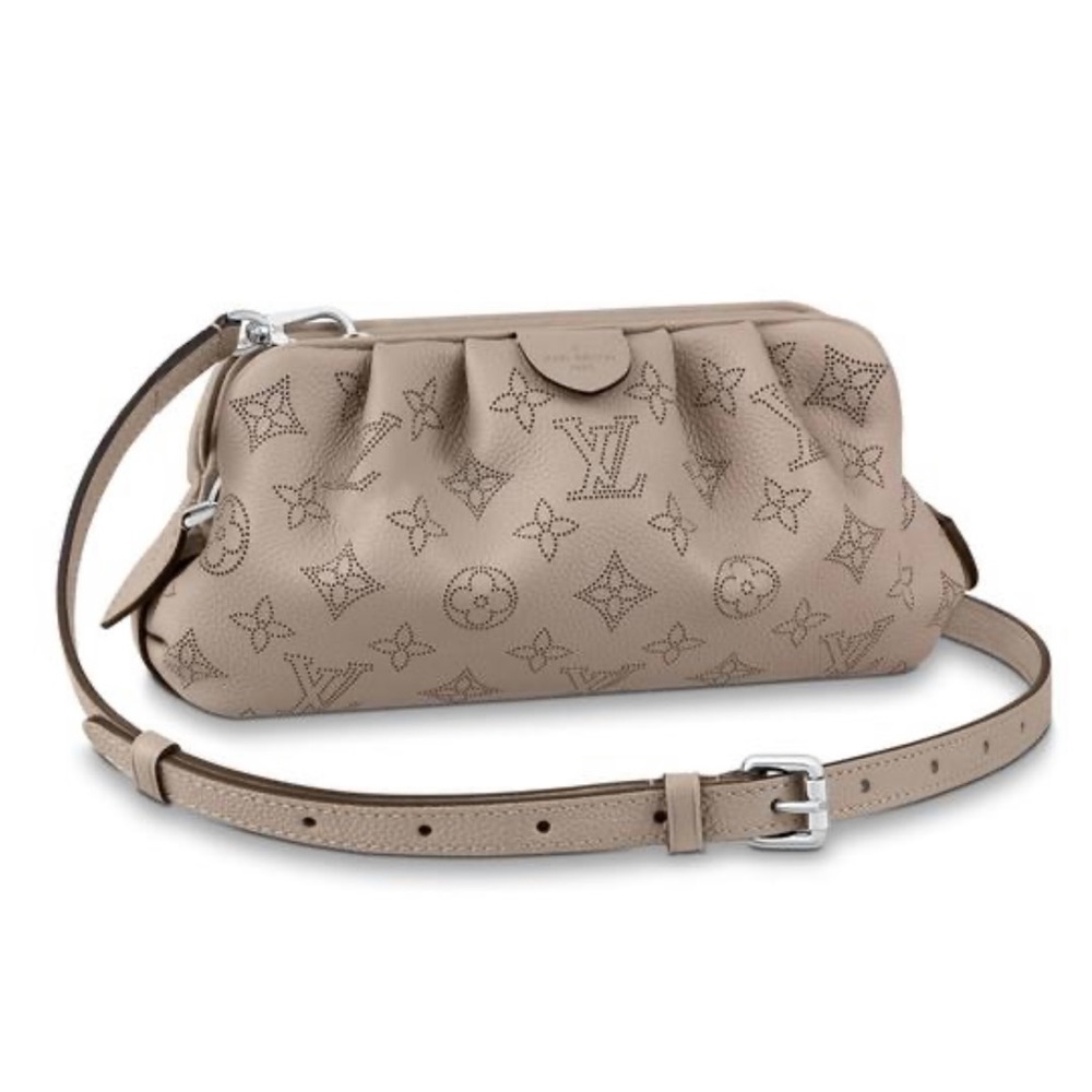 Louis Vuitton Scala Mini Pouch/Cross-Body - Grey Perforated Calf Leather
